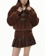 Retro embroidered cotton jacket