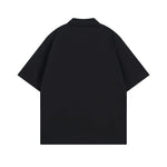 아메리칸 스트리트 컬러 블록 셔츠