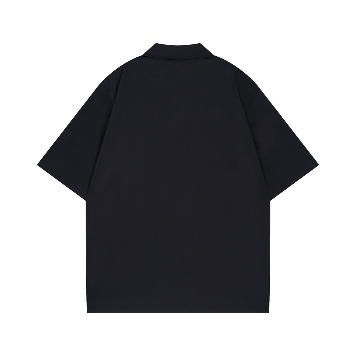 Retro trendy short-sleeved printed shirt