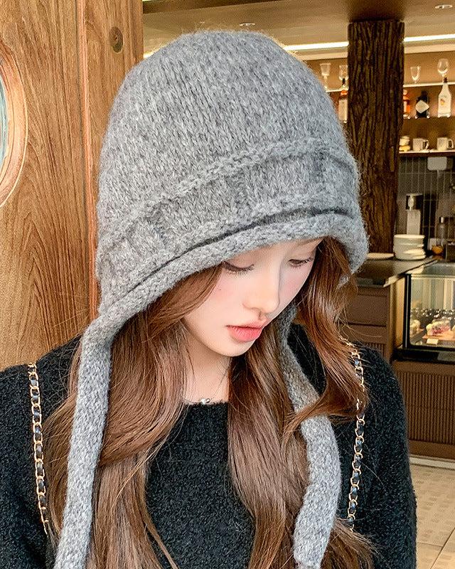 復古百搭護耳帽