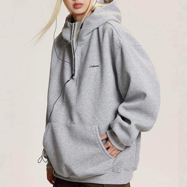 復古立領連帽外套