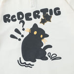 American retro kitten short sleeves