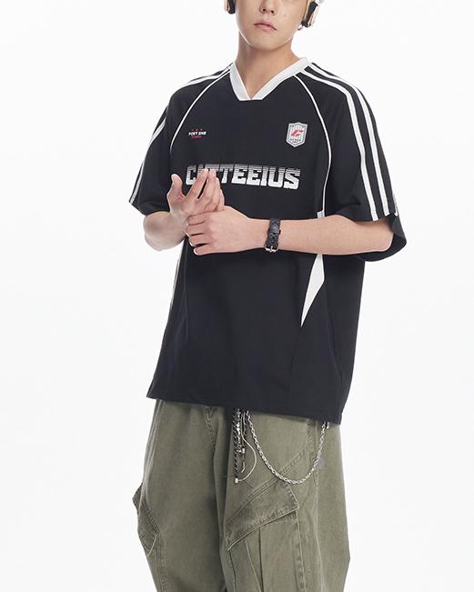 Crew neck short sleeves