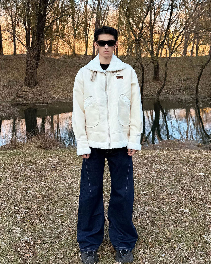 Simple and versatile cotton-padded jacket