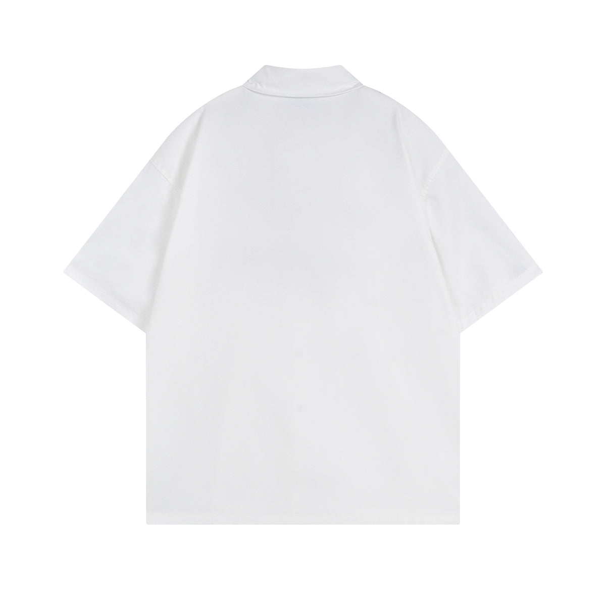 American street fashion short-sleeved shirt