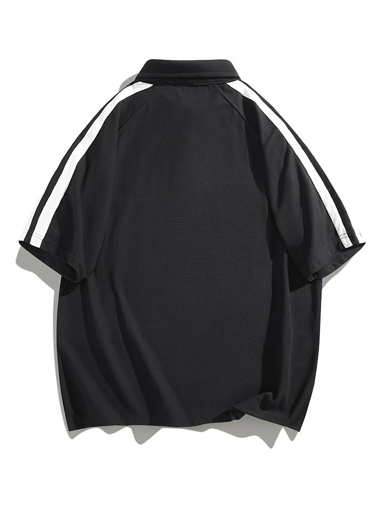 American retro letter print short sleeves