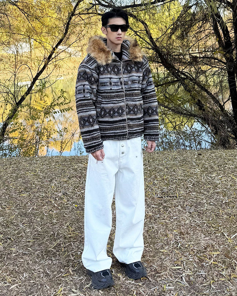 Casual loose cotton coat