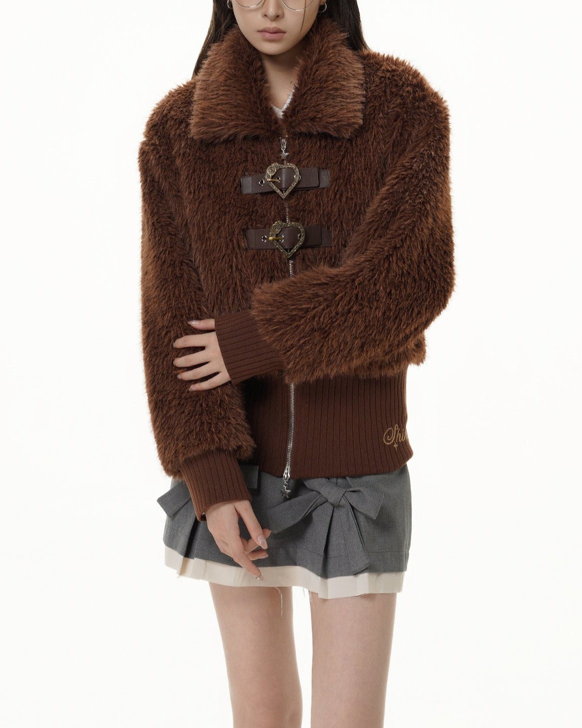 Retro embroidered cotton jacket