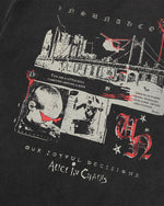 레트로 워시드 디스트레스드 반팔