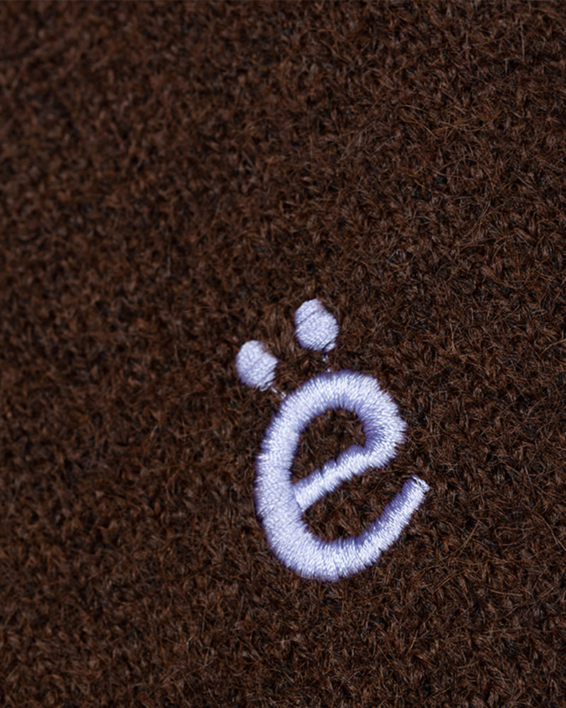 Retro crew neck casual sweater