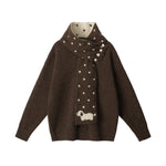 Loose and sweet knitwear