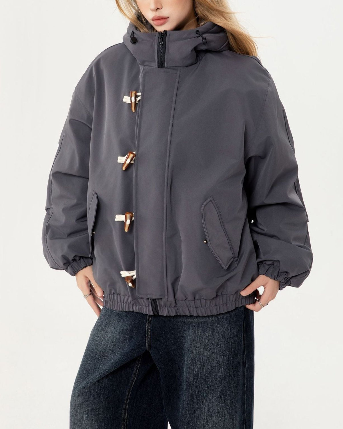 retro couple cotton jacket