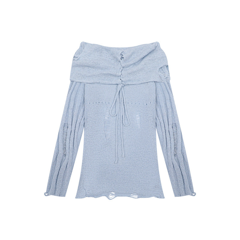 레트로 심플 다용도 스웨터