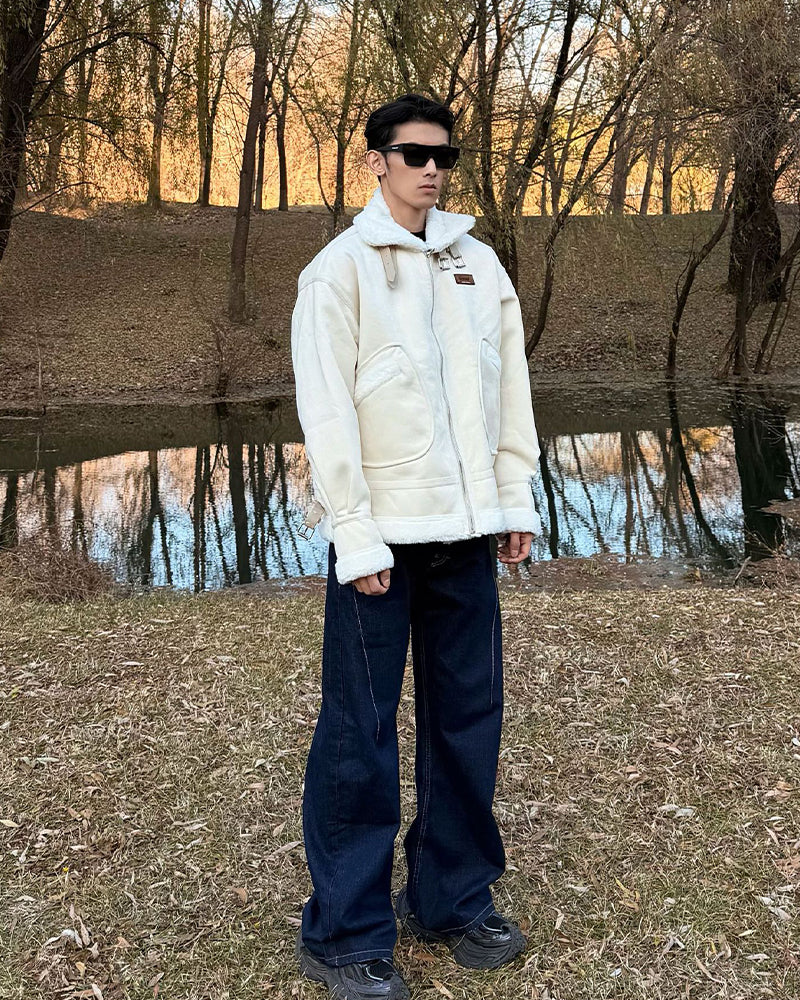 Simple and versatile cotton-padded jacket