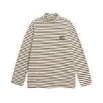 Embroidered striped long sleeves