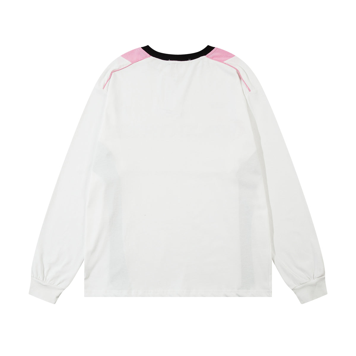 Retro contrast print long sleeves