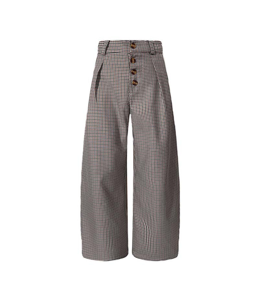 Houndstooth Casual Trousers