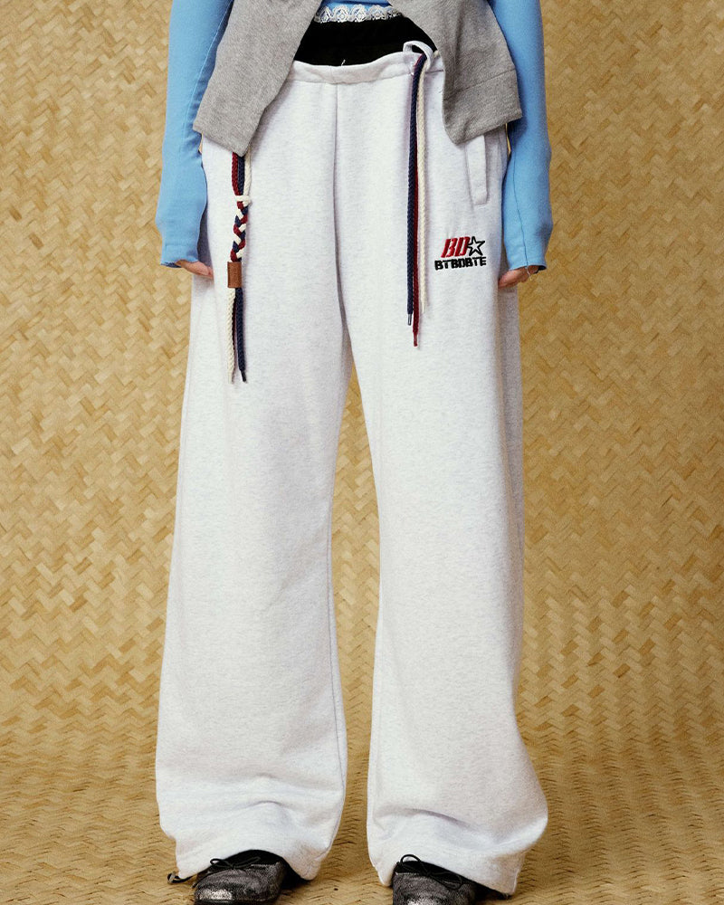 復古寬鬆休閑長褲