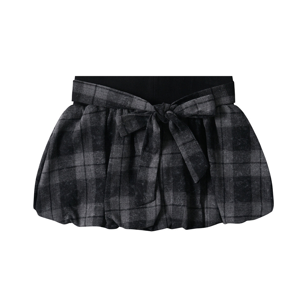 Retro plaid skirt