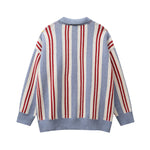 Fun cat lapel sweater