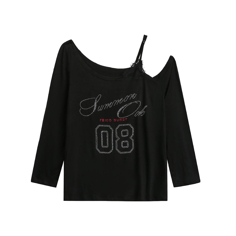 Retro personality hot girl long sleeve (women's version)