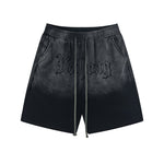 Retro simple casual shorts