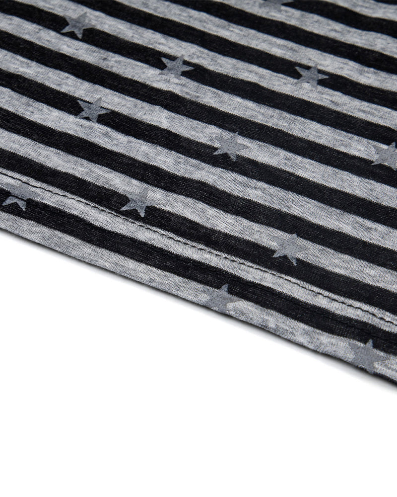 레트로 스트라이프 반팔