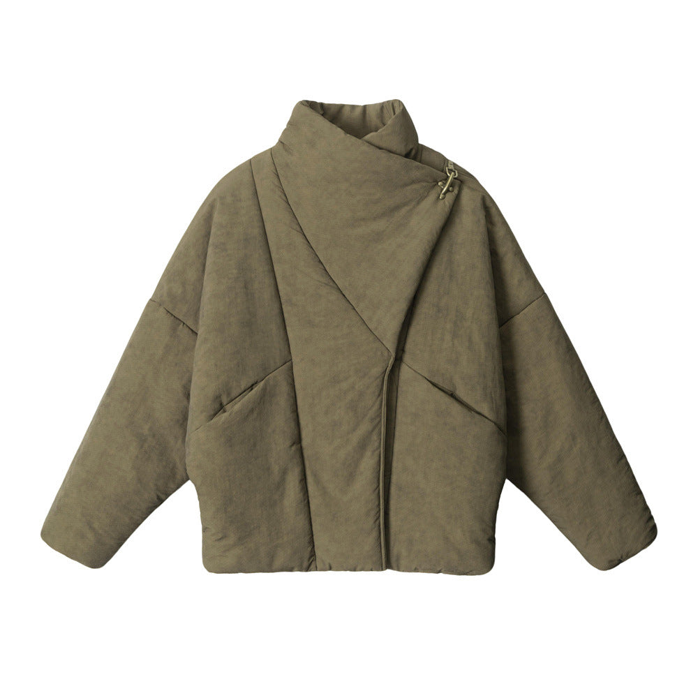 Stand-up collar warm coat
