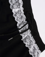 레이스 장식 반바지