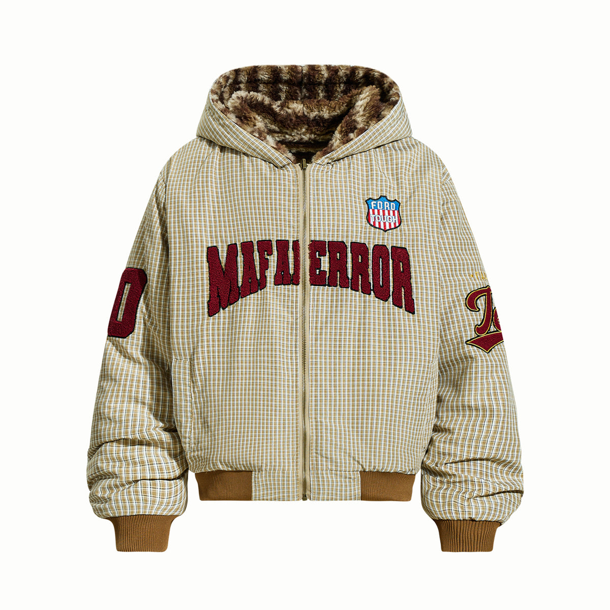 雙面穿加絨外套