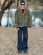 Casual camouflage cotton jacket