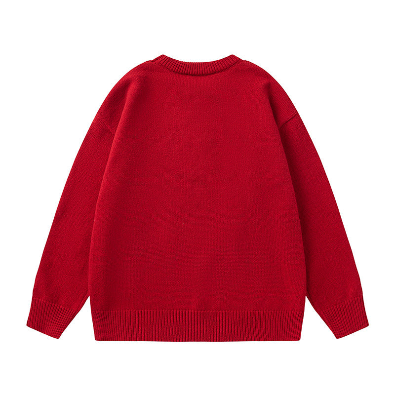 vintage loose pullover sweater