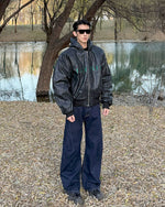 Hooded cotton jacket