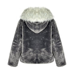 레트로 탈착식 코튼 재킷