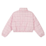 Retro plaid cotton jacket (women's style)