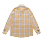 retro plaid long sleeve shirt