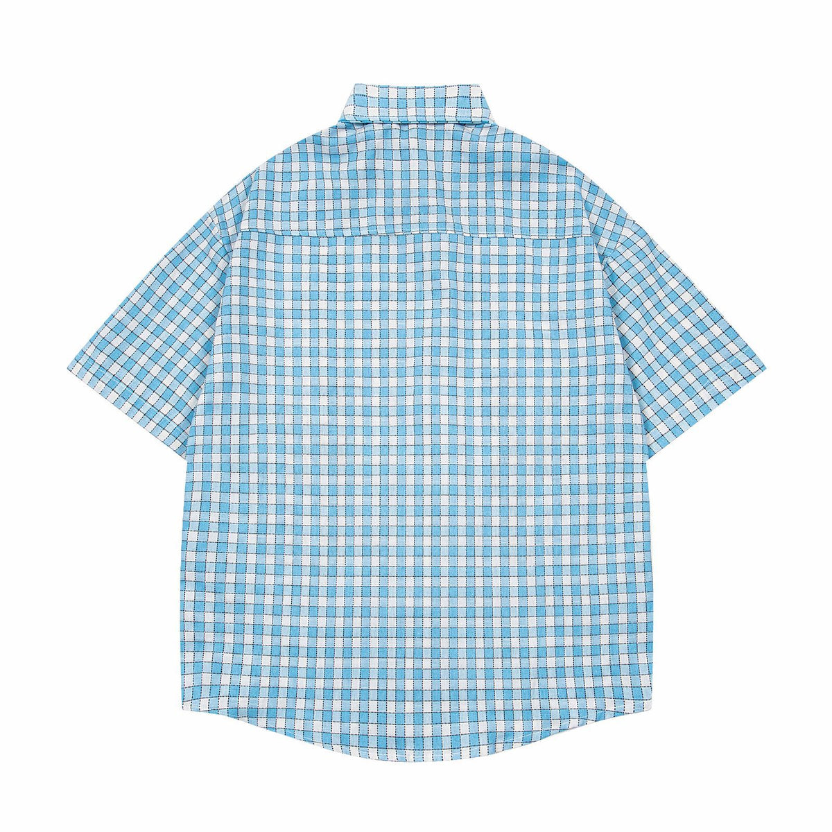 Cute embroidered puppy short-sleeved shirt