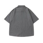 Vintage pocket short-sleeved shirt