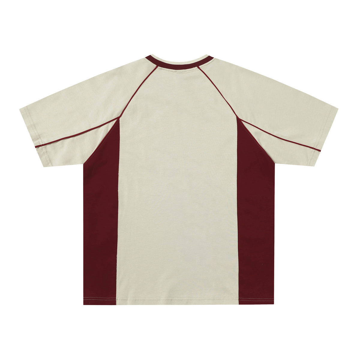 레트로 패치워크 대비 반소매