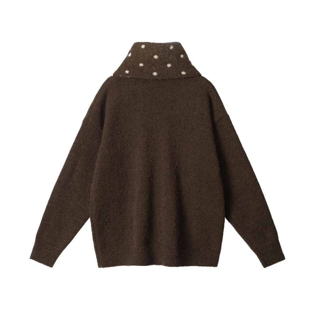 Loose and sweet knitwear