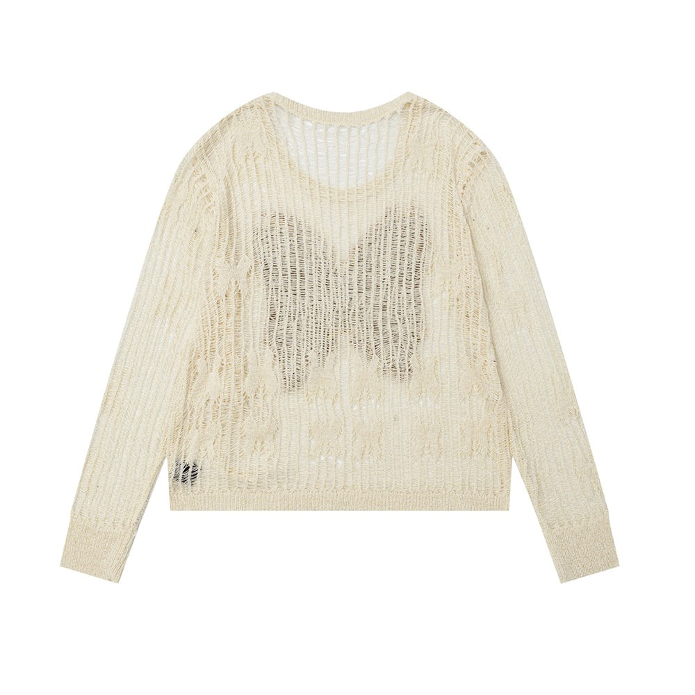 Butterfly design long sleeves