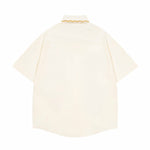 Funny flower short-sleeved shirt