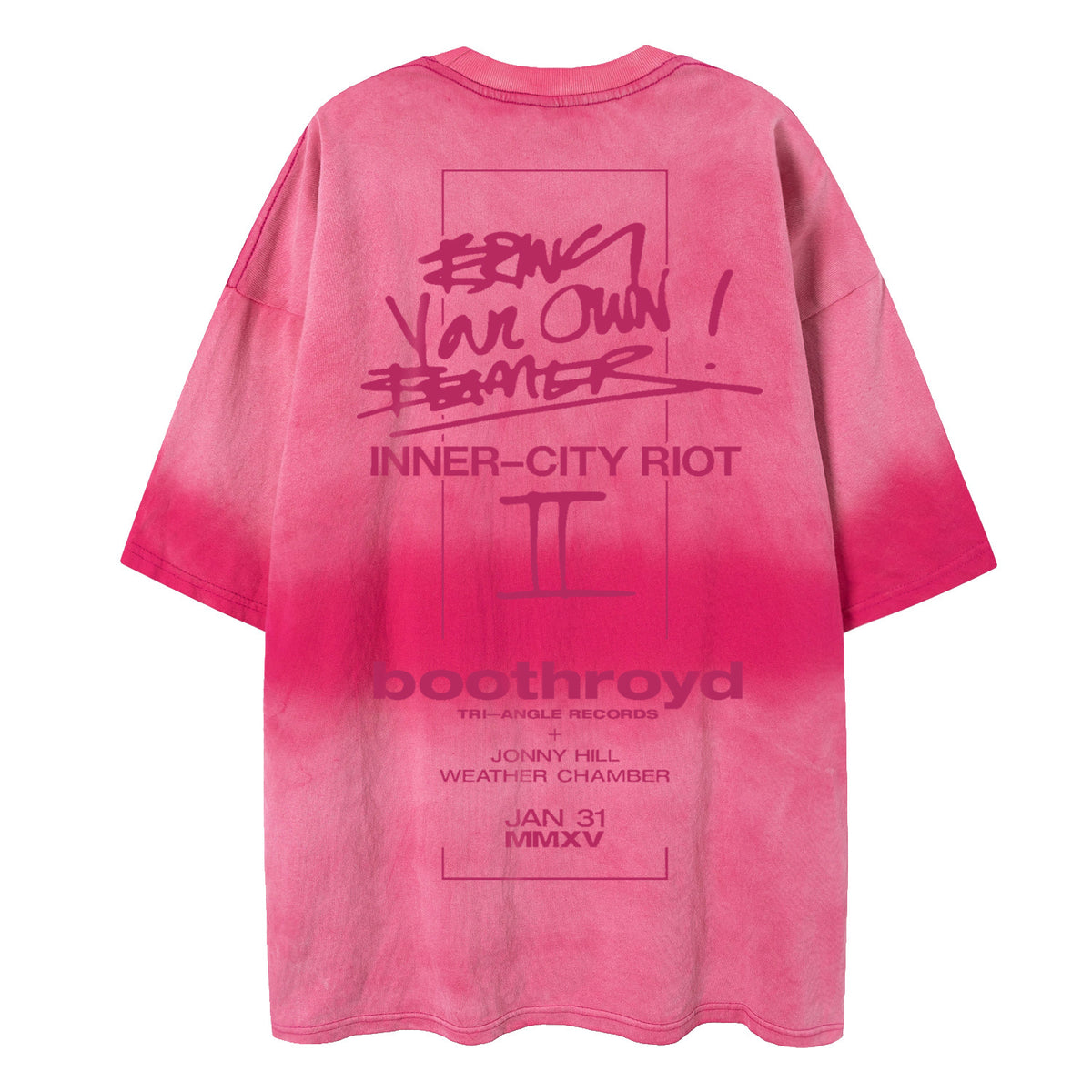 American retro printed letter short sleeves