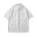 復古簡約短袖襯衫