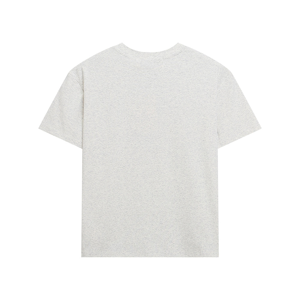 레터 프린트 라운드넥 반팔 (여성용)