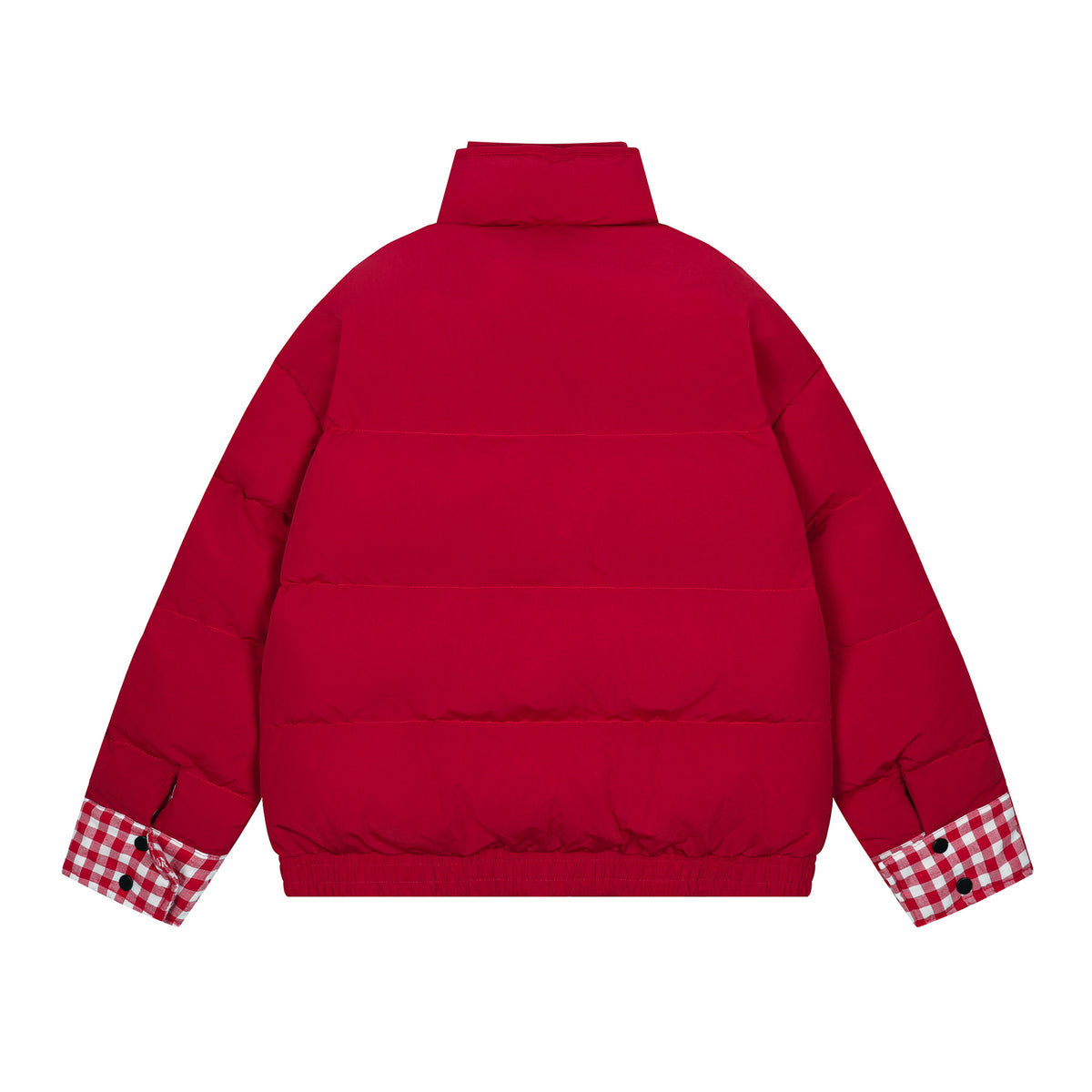 Retro fake two-piece cotton jacket