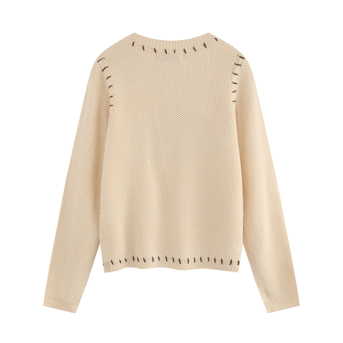 Short knitted sweater (women's style)