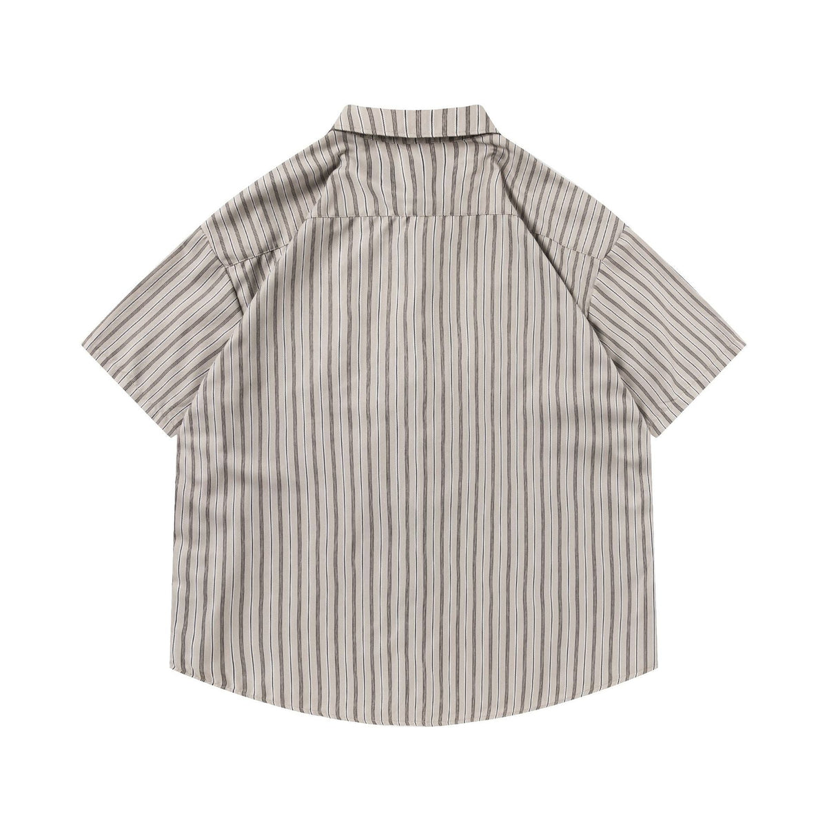 Striped shirt with vintage tie