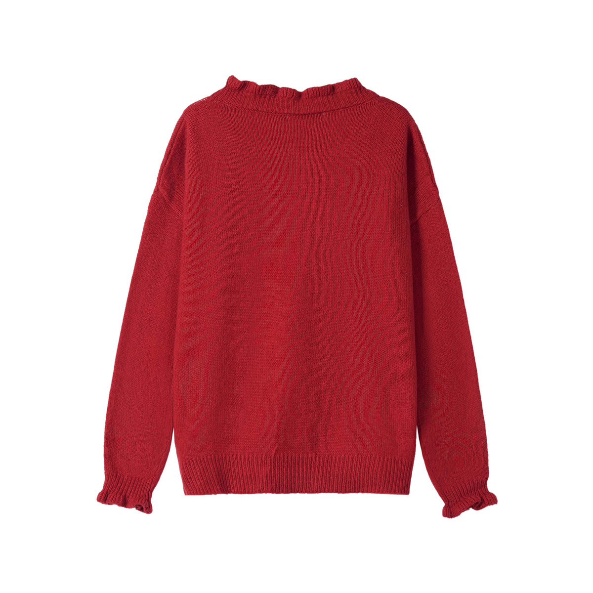 簡約寬鬆毛衣開衫