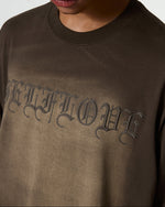 復古假兩件做舊長袖